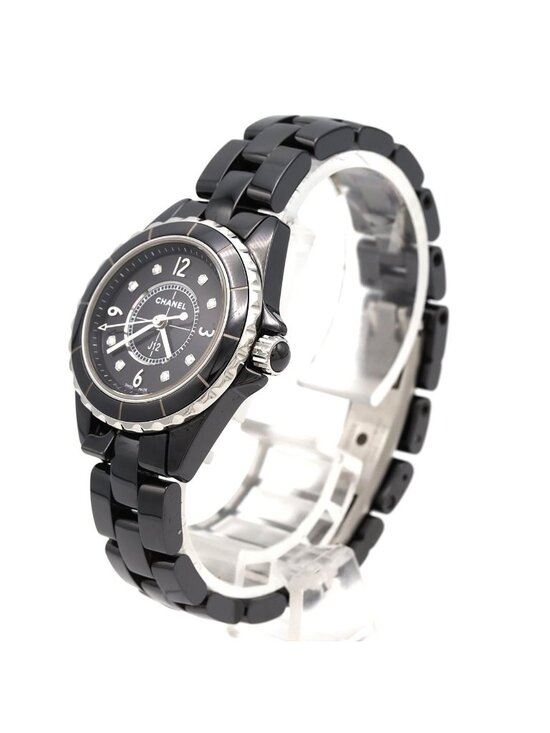 Chanel 29 Ceramic Quartz Watch display picture 2